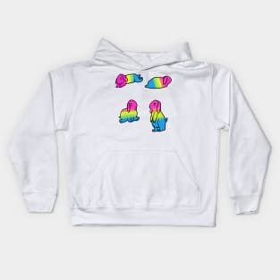 Fun Bun: Pan Pride Lop Kids Hoodie